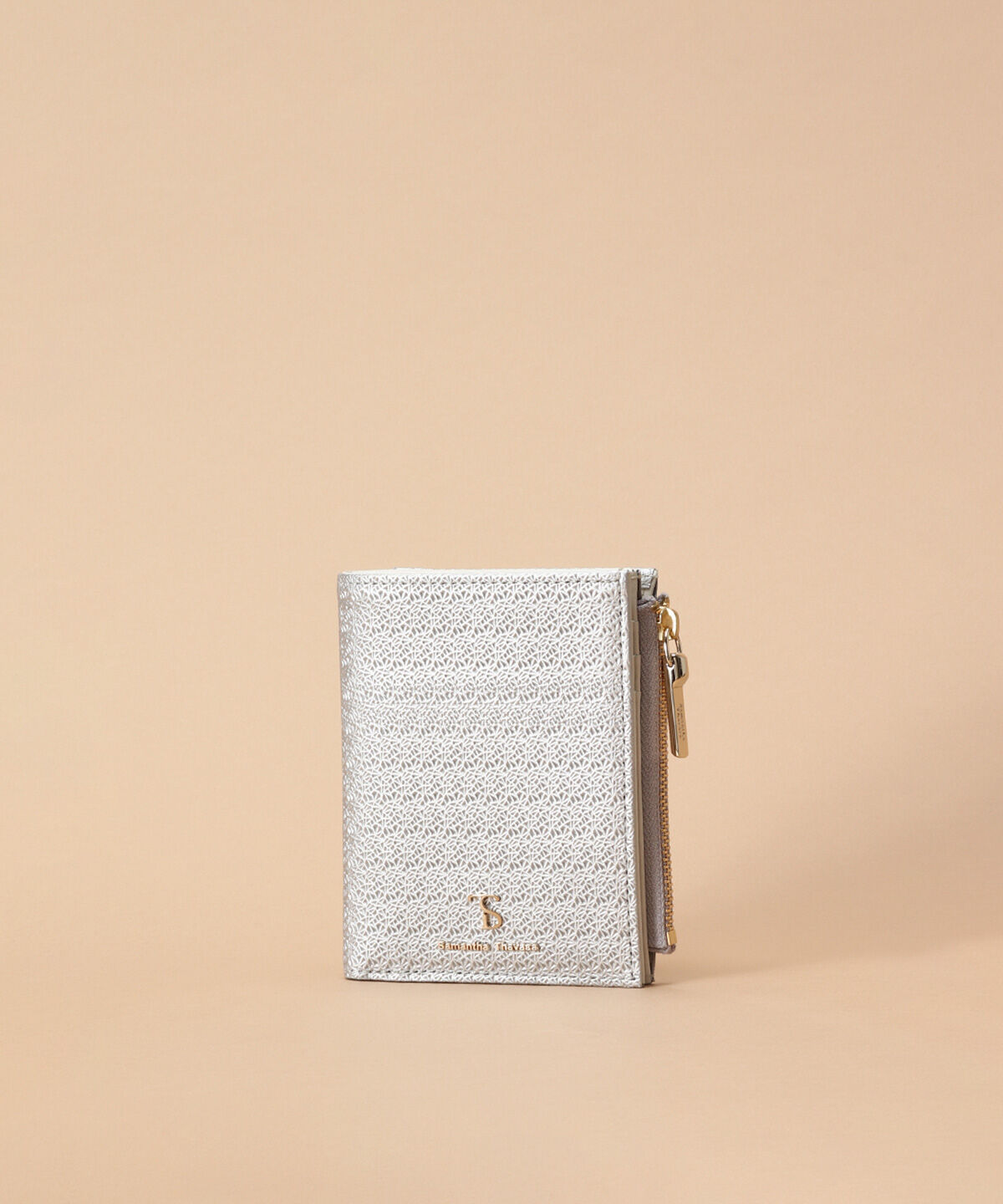 Samantha Thavasa「レース調型押し折財布」|財布|