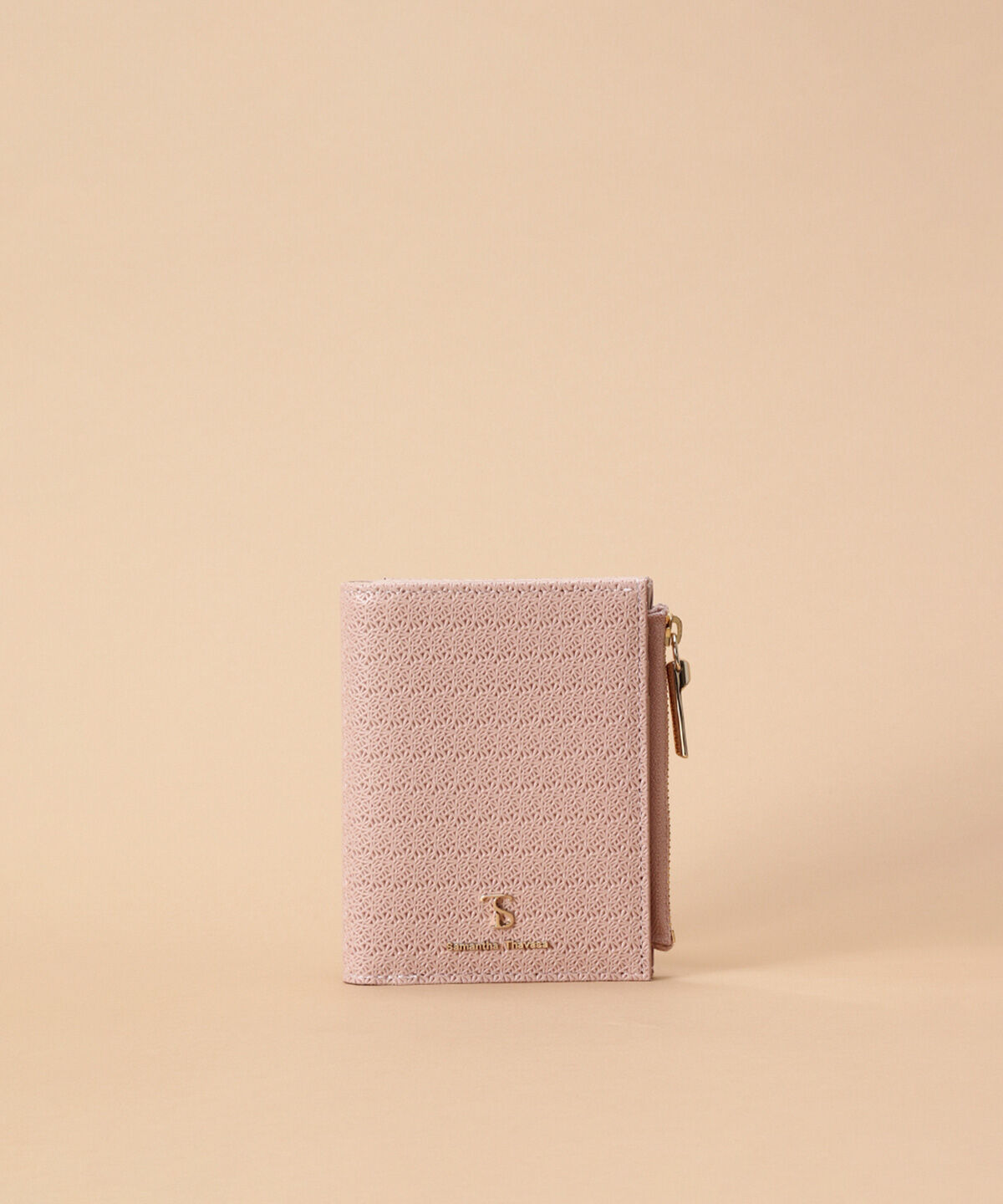 Samantha Thavasa「レース調型押し折財布」|財布|ﾋﾟﾝｸﾍﾞｰｼﾞｭ