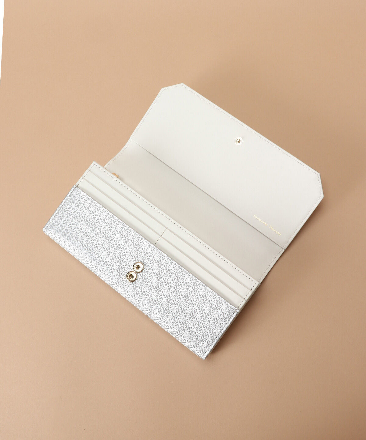 Samantha Thavasa「レース調型押し長財布」|財布|