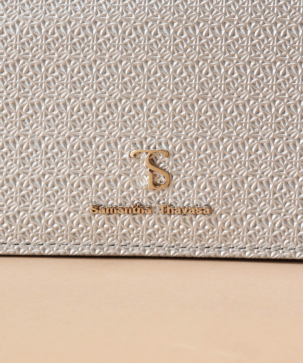 Samantha Thavasa「レース調型押し長財布」|財布|