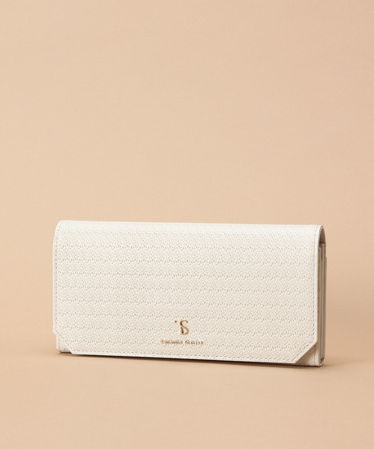 Samantha Thavasa「レース調型押し長財布」|財布|
