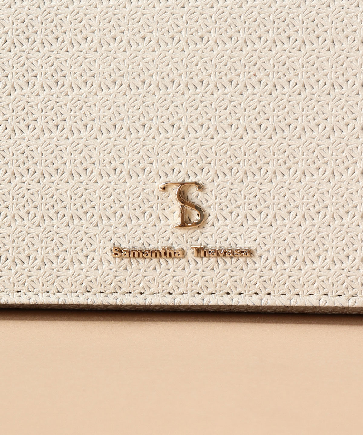 Samantha Thavasa「レース調型押し長財布」|財布|