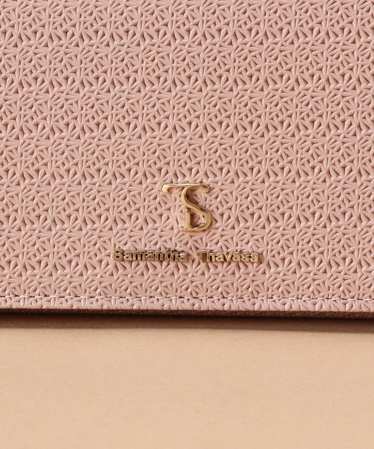 Samantha Thavasa「レース調型押し長財布」|財布|