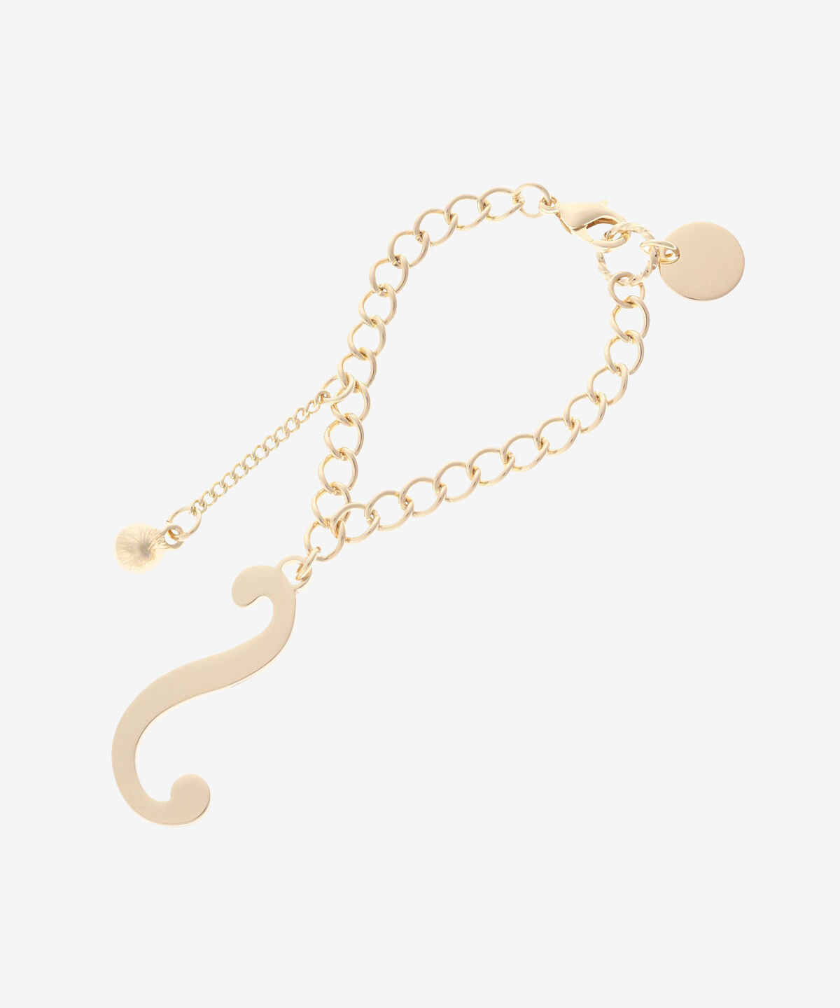 Samantha Vega「シンプルイニシャルチャーム (S)」|チャーム・キーホルダー|