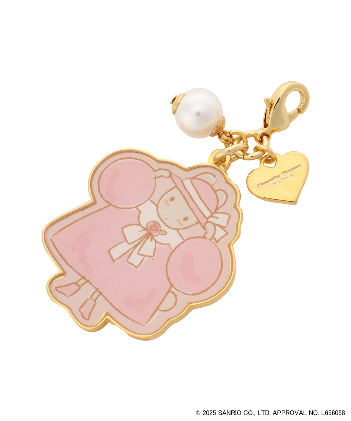 Samantha Thavasa Petit Choice「「マロンクリーム」コレクション ファスナーチャーム」|チャーム・キーホルダー|ゴールド