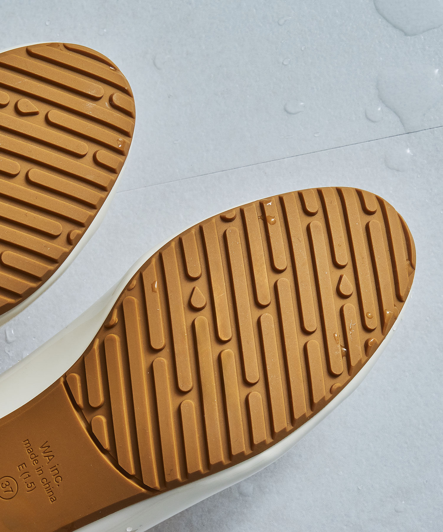 ORiental TRaffic「【防水】 ラウンドトゥ ヒール レインパンプス /R-1023 晴雨兼用 パンプス バレエシューズ クッション」|パンプス|