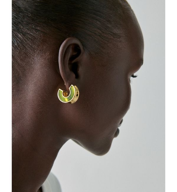 kate spade new york「ボールド スモール フープ」|ピアス|