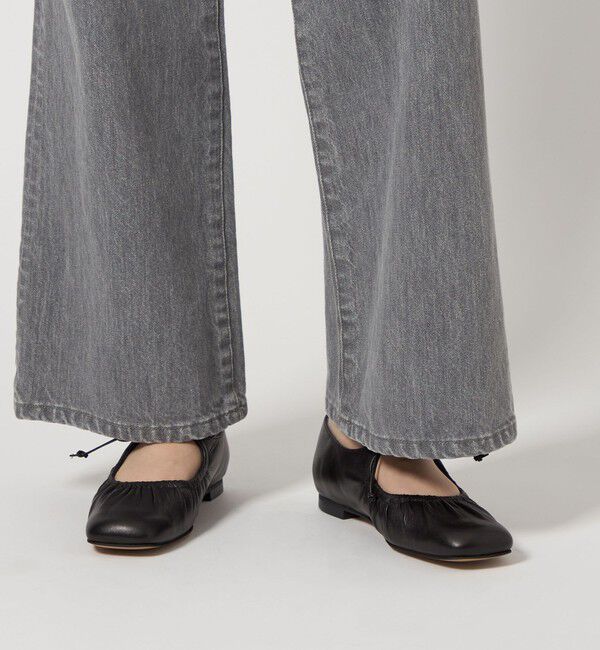 ODETTE E ODILE「ギャザートップバレエフラット10&uarr;」|バレエシューズ|