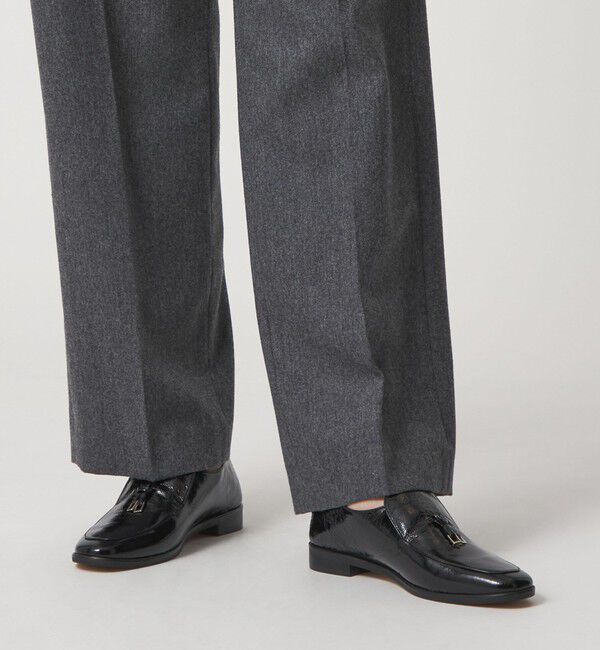 ODETTE E ODILE「メタルタッセルディープモカフラット20&uarr;」|ローファー|