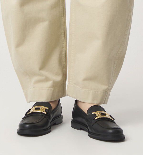 ODETTE E ODILE「チェーンモチーフローファーフラット20&uarr;」|ローファー|