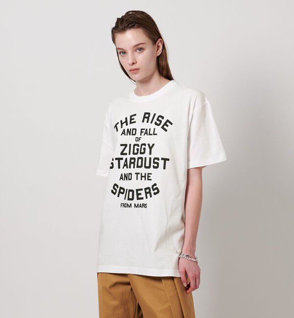 ASTRAET「＜ASTRAET＞D/BOWIE ZIGGY プリントTシャツ」|Tシャツ・カットソー|