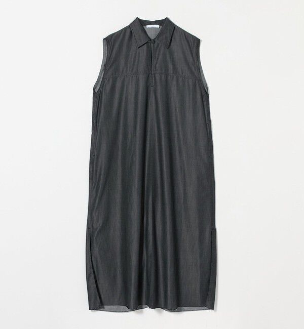 ASTRAET「＜ASTRAET＞スキッパー スリット ノースリーブワンピース」|ワンピース|