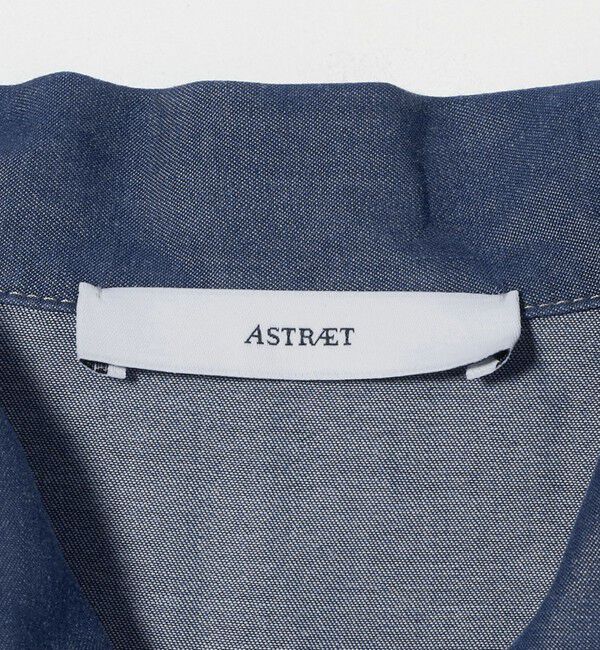 ASTRAET「＜ASTRAET＞スキッパー スリット ノースリーブワンピース」|ワンピース|
