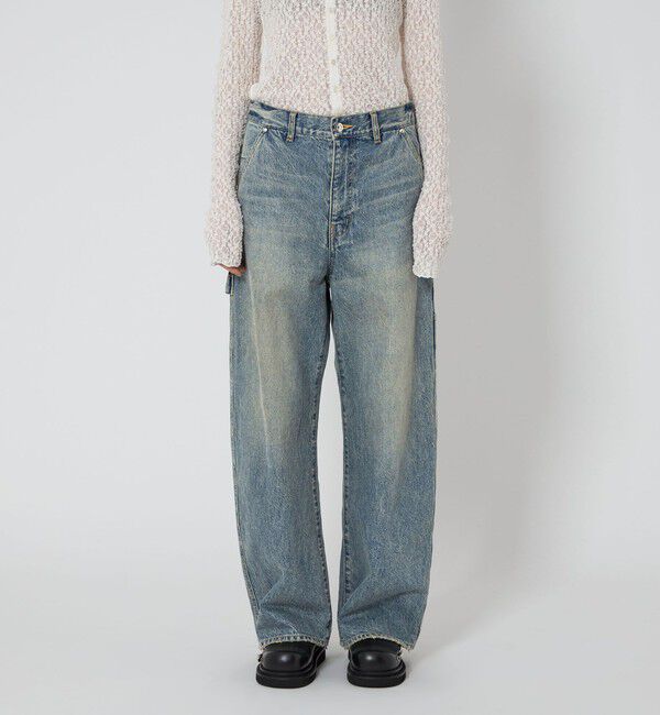 ASTRAET「＜ASTRAET＞ルーファ ペインター デニムパンツ UNISEX」|デニム|