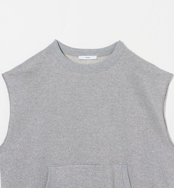 ASTRAET「＜ASTRAET＞ラメ ウラケ ノースリーブスウェット UNISEX」|スウェット・ジャージ|