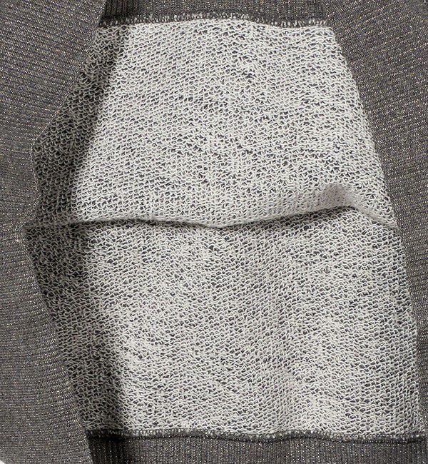 ASTRAET「＜ASTRAET＞ラメ ウラケ ノースリーブスウェット UNISEX」|スウェット・ジャージ|