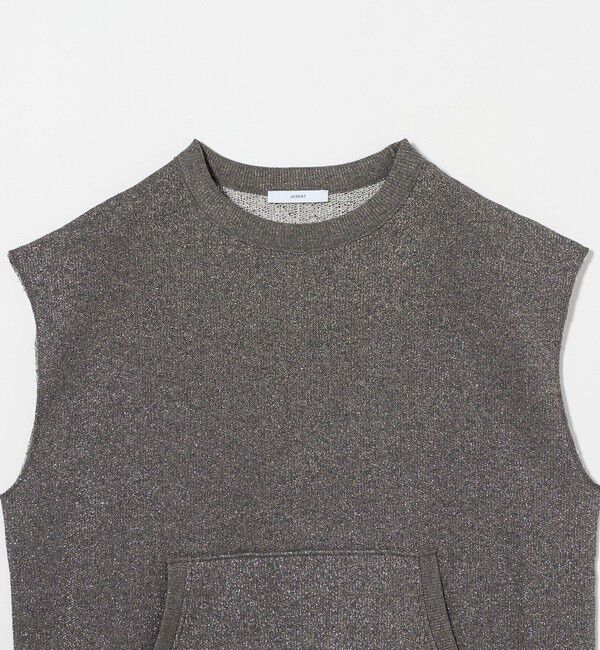 ASTRAET「＜ASTRAET＞ラメ ウラケ ノースリーブスウェット UNISEX」|スウェット・ジャージ|