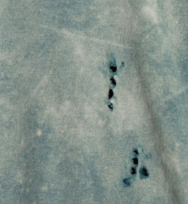 ASTRAET「＜ASTRAET＞コットン アシッド/ダメージ クルーネックTシャツ」|Tシャツ・カットソー|