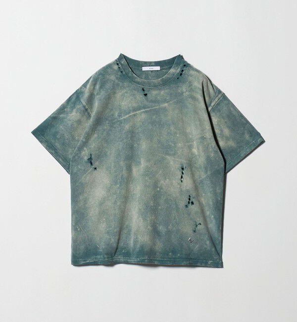 ASTRAET「＜ASTRAET＞コットン アシッド/ダメージ クルーネックTシャツ」|Tシャツ・カットソー|