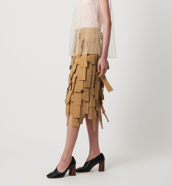 AEWEN MATOPH「＜AEWEN MATOPH＞フリンジスカート」|スカート|