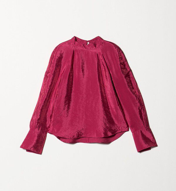 UNITED ARROWS「＜Marilyn Moon＞ラグラン ブラウス」|シャツ・ブラウス|RED