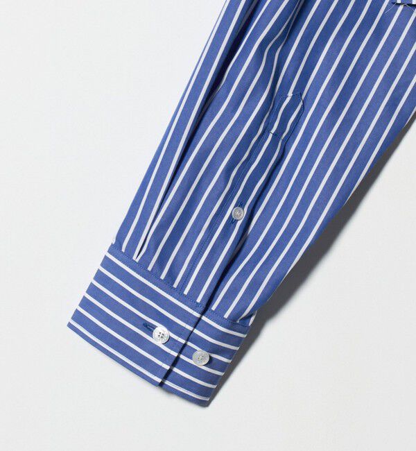 ASTRAET「＜ASTRAET＞ストライプ クロップド レギュラーカラーシャツ」|シャツ・ブラウス|