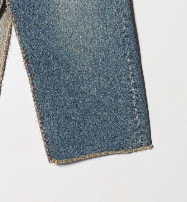 ASTRAET「＜ASTRAET＞13オンス デニム スリットスカート」|タイト|