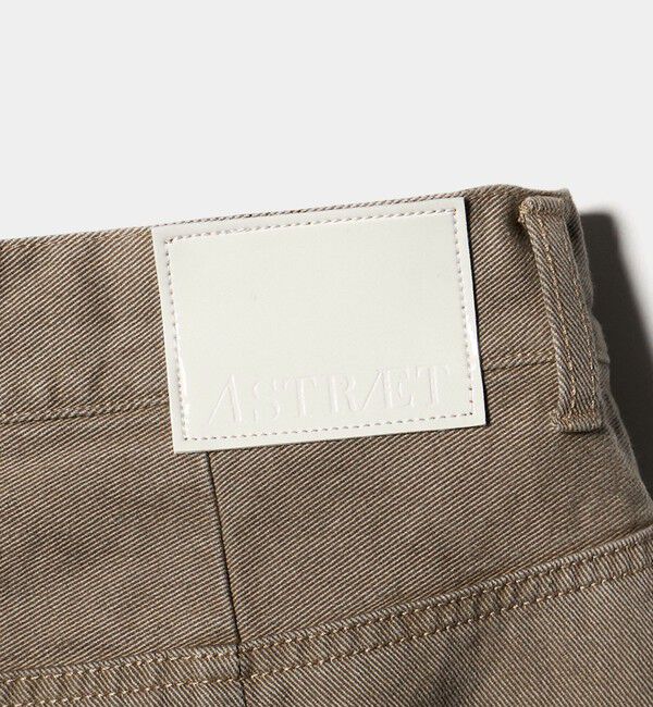 ASTRAET「＜ASTRAET＞BIG バルーン カラーデニムパンツ UNISEX」|デニム|