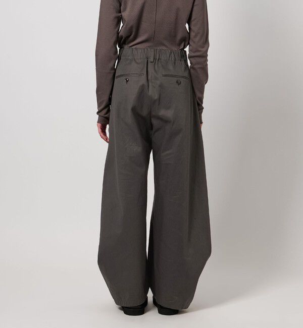 ASTRAET「＜ASTRAET＞コットン ギャバ 2タック テーパードパンツ」|チノ|