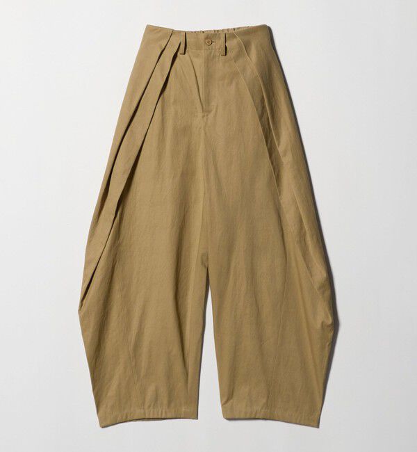 ASTRAET「＜ASTRAET＞コットン ギャバ 2タック テーパードパンツ」|チノ|