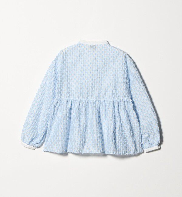 UNITED ARROWS「ラメ ドットジャガード ブラウス」|シャツ・ブラウス|