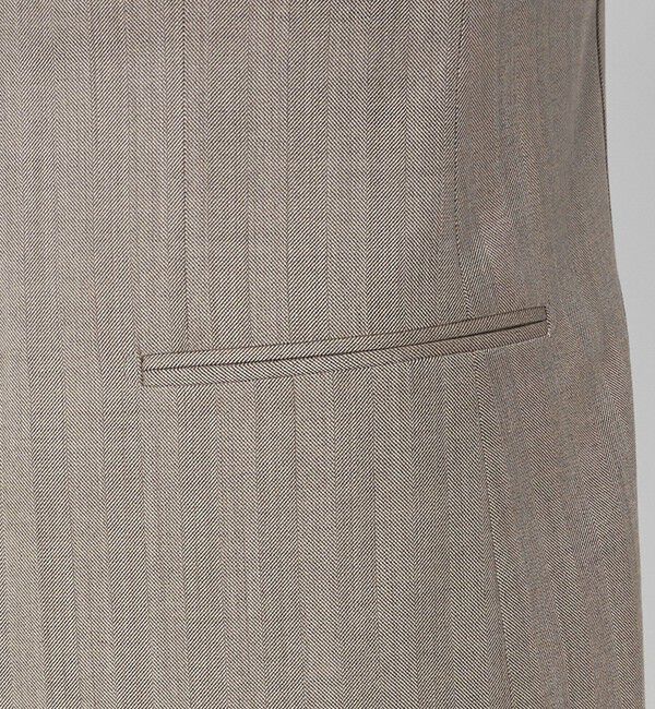 UNITED ARROWS「Vitale Barberis Canonico ヘリンボーン シングル 3ボタン スーツ MC-MODEL 撥水」|スーツ|