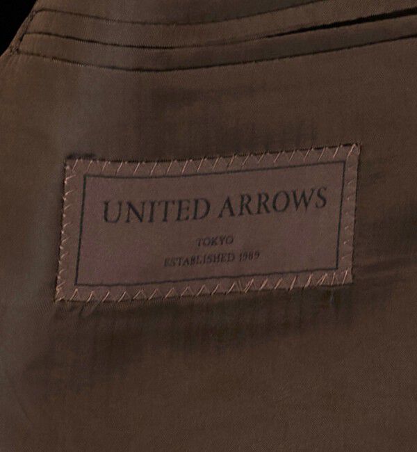UNITED ARROWS「Vitale Barberis Canonico ヘリンボーン シングル 3ボタン スーツ MC-MODEL 撥水」|スーツ|