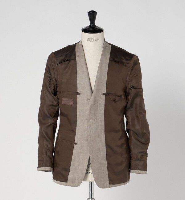 UNITED ARROWS「Vitale Barberis Canonico ヘリンボーン シングル 3ボタン スーツ MC-MODEL 撥水」|スーツ|