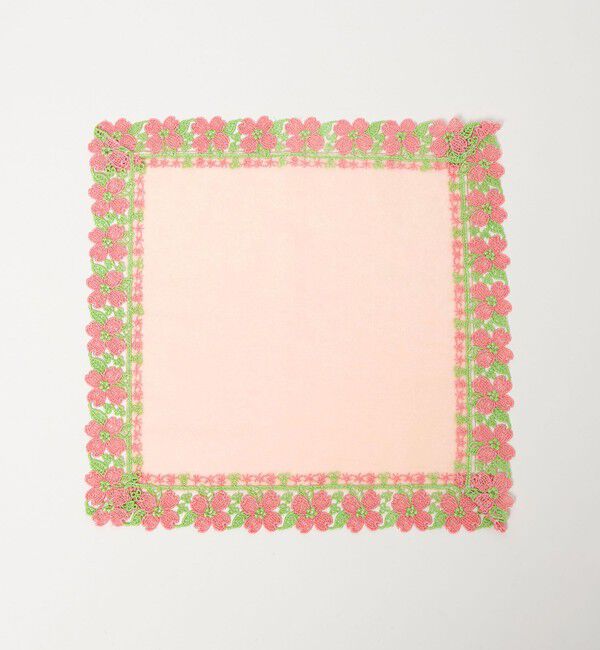 UNITED ARROWS「＜近沢レース店＞ハナミズキ ハンカチ」|ハンカチ|