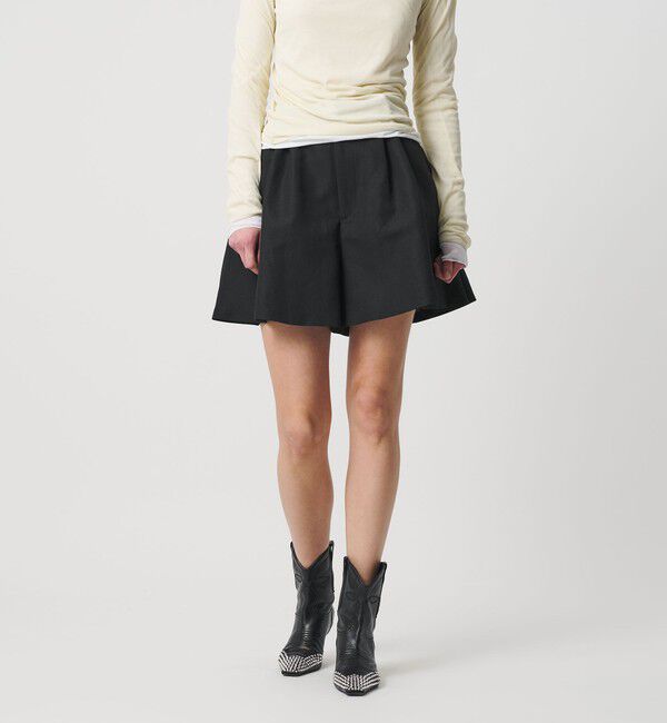 AEWEN MATOPH「＜AEWEN MATOPH＞タックキュロット」|その他|BLACK