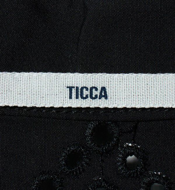 UNITED ARROWS「＜TICCA＞レース フレンチスリーブ シャツ」|シャツ・ブラウス|