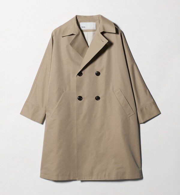 UNITED ARROWS「＜TICCA＞テント トレンチコート」|トレンチコート|BEIGE