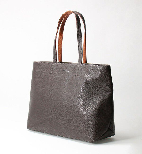 UNITED ARROWS green label relaxing「シボ レザーライク ジップ トート バッグ」|トートバッグ|