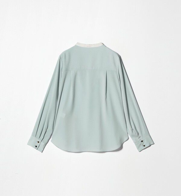 UNITED ARROWS green label relaxing「バイカラー ブラウス」|シャツ・ブラウス|