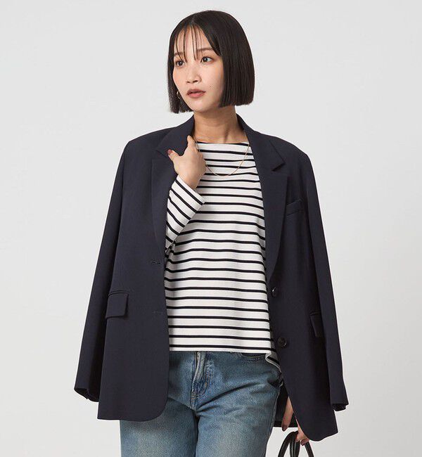 UNITED ARROWS green label relaxing「ポンチ ドルマン プルオーバー」|Tシャツ・カットソー|