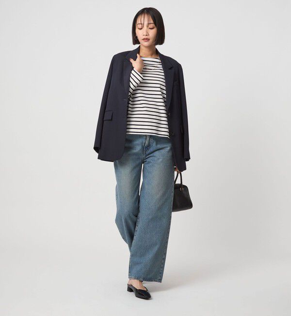 UNITED ARROWS green label relaxing「ポンチ ドルマン プルオーバー」|Tシャツ・カットソー|