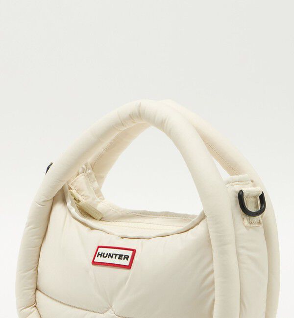 UNITED ARROWS green label relaxing「＜HUNTER＞フレイムド パファー ホーボー バッグ （ミディ）」|ショルダー・メッセンジャー|