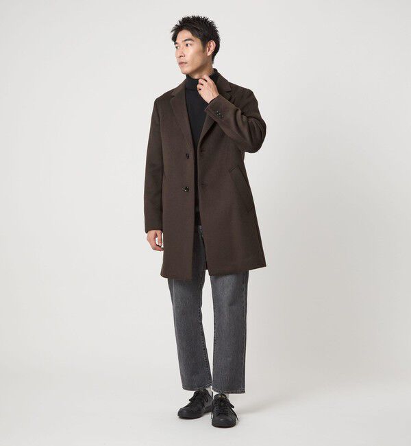 UNITED ARROWS green label relaxing「S100 ビーバー チェスターコート」|チェスターコート|