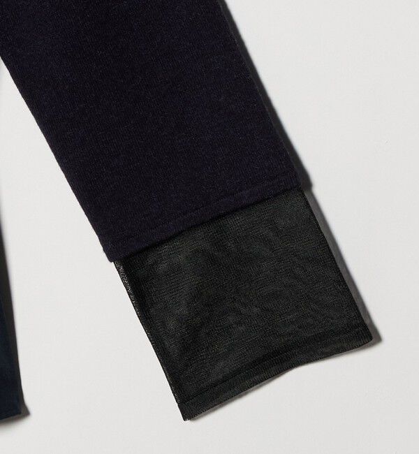 UNITED ARROWS green label relaxing「ポロニット ドッキング プルオーバー」|ニット・セーター|