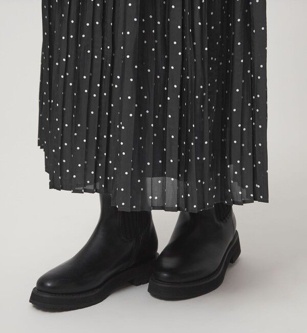 UNITED ARROWS green label relaxing「シャイニー プリーツ スカート」|スカート|