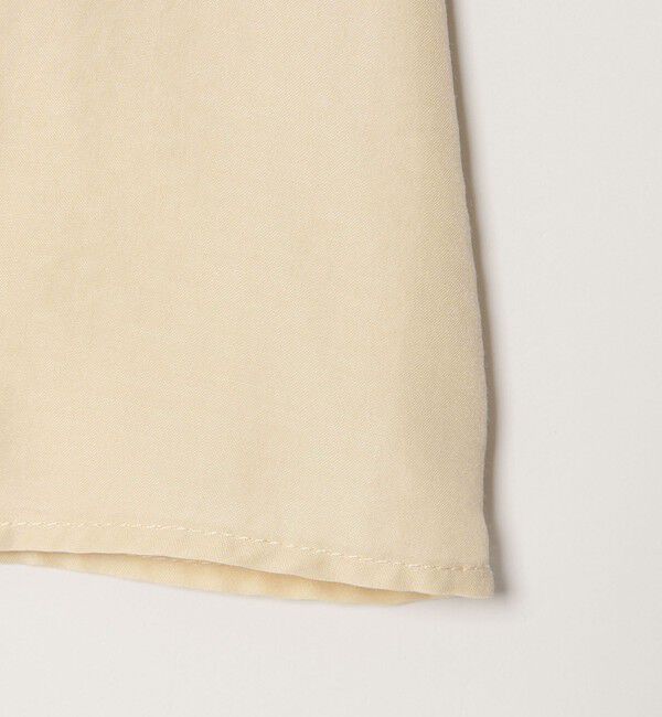 EMMEL REFINES「＜EMMEL REFINES＞EM フィブリルサテン ネックタック フリル ブラウス」|シャツ・ブラウス|