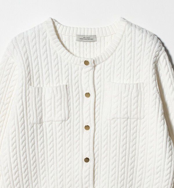 UNITED ARROWS green label relaxing「ケーブル ニット カーディガン ウォッシャブル」|カーディガン|
