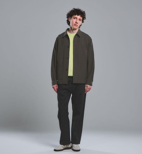 UNITED ARROWS green label relaxing「テック カルゼ カバーオール ジャケット -ストレッチ-」|ブルゾン・スタジャン|