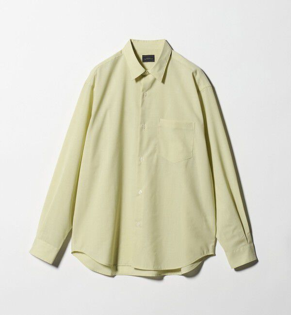 UNITED ARROWS green label relaxing「ウォッシャブル トロ ジャストルーズ シャツ -ストレッチ-」|シャツ・ブラウス|CREAM